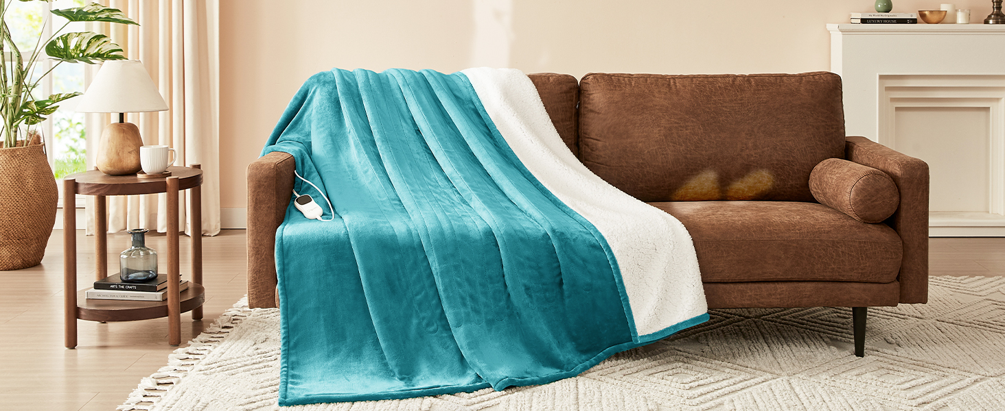 The fabric is very soft,thicker than normal blankets