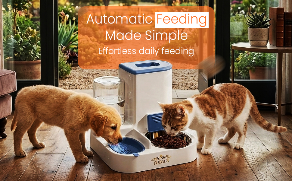 automatic cat feeder, water dispenser, dog water bowl dispenser, cat food dispenser