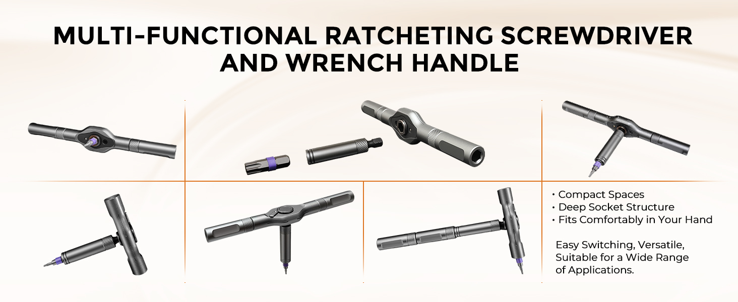 t handle ratchet screwdriver