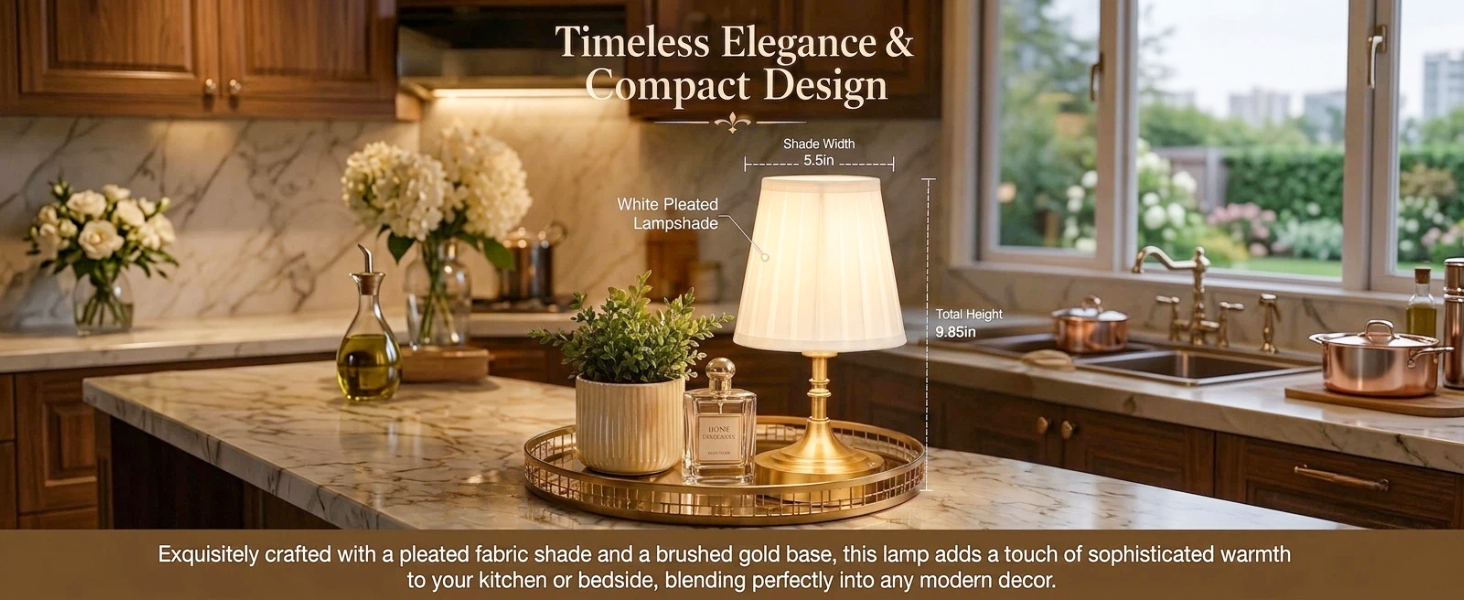 cordless table lamp for kitchen