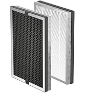 Jafanda Air Purifier 2X Filter Replacement, True HEPA 13 300g Activated Carbon, Made for JF260 Re...