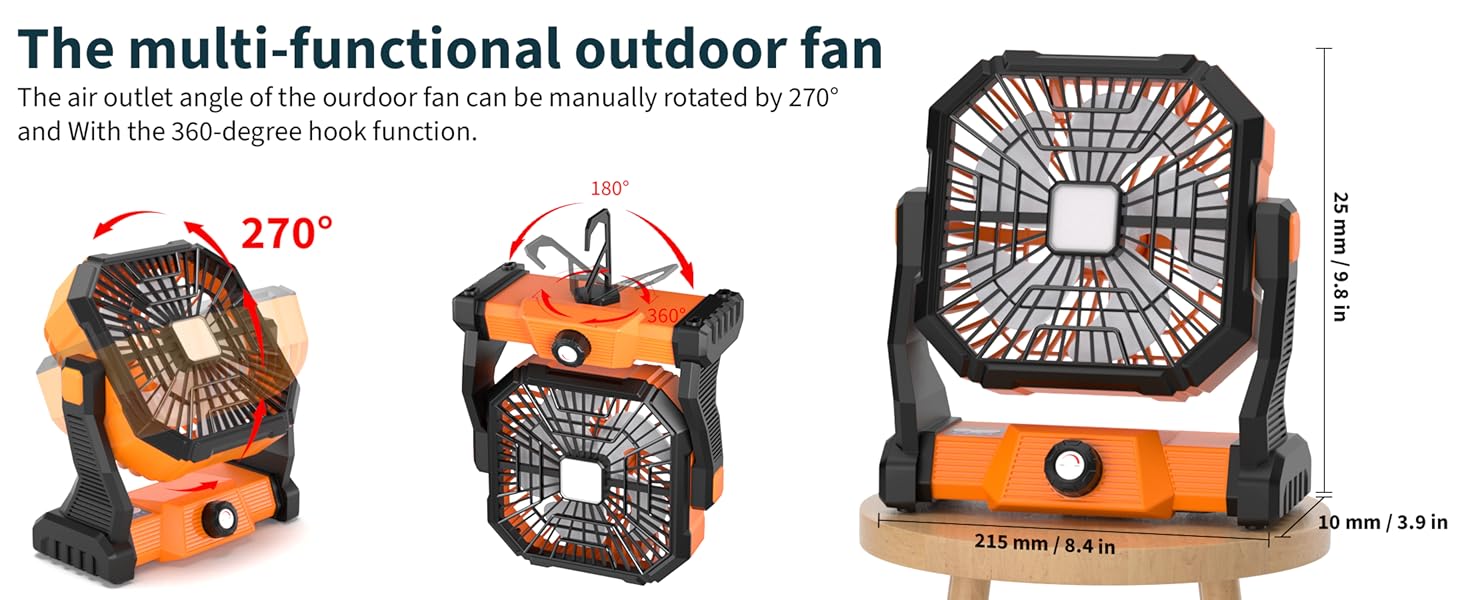 portable fan for travel