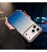 Losin Compatible with iPhone 17 Pro Max Gradient Glitter Case Fashion Bling Sparkly Glossy Case S...