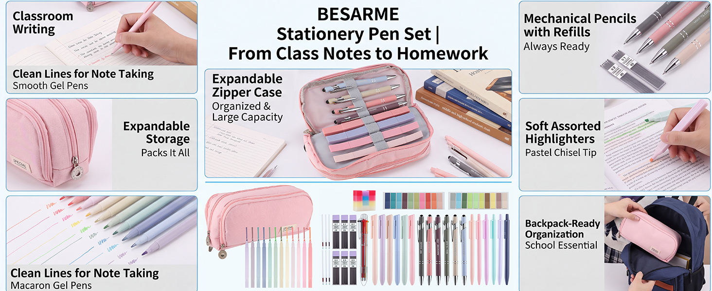 Pencil Case with Supplies