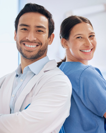 professional oral care team