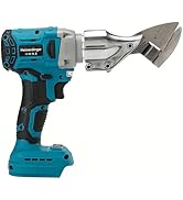 Brushless Cordless Metal Shear for Makita 18V Battery,Heavy Duty Electric Scissors for Cutting Me...