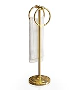 gold towel stand