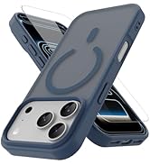 PinLiSheng Magnetic for iPhone 17 Pro Max Case with 1 Screen Protector [Mil-Grade Drop Protection...