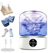 Portable Mini Washing Machine | Compact Deep Cleans Underwear, Baby Clothes, Small Laundry | Type...