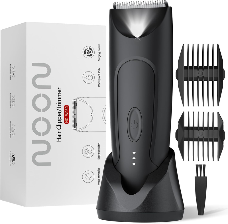 Body Hair Trimmer for Men and Women,Groin & Body Hair Trimmer, Full Body Shaver, Waterproof and Rechargeble, Lenth Adjustable, Multifunctional Shaver Groomer with LED Indicator.