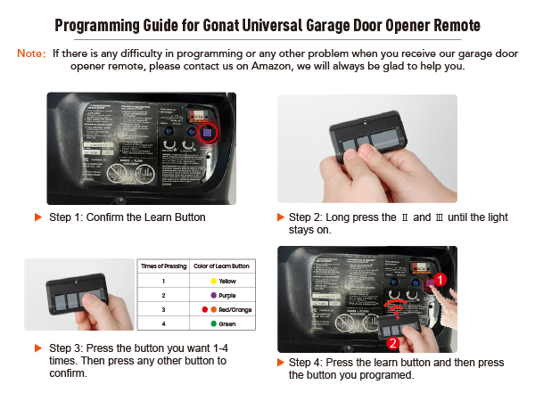 garage door opener remote
