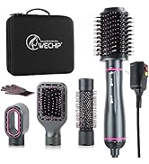 Hair Dryer Brush, 4 in 1 One Step Professional Hot Air Brush for Curling Drying Straightening Com...