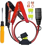 KIAPIEBIO Wires Harness Compatible with NOCO GC001 X-Connect Battery Clamp Accessory with Integra...