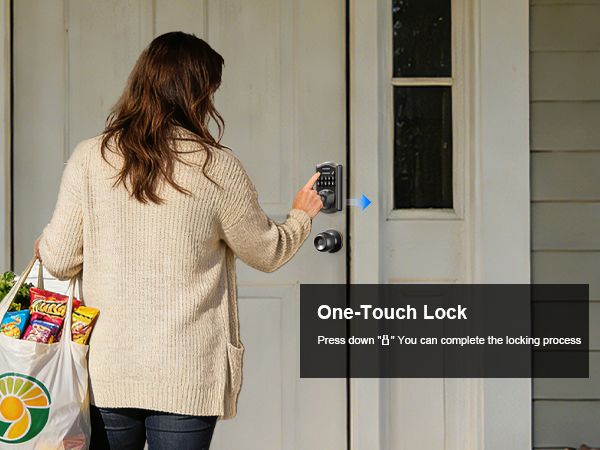 keyless entry door lock