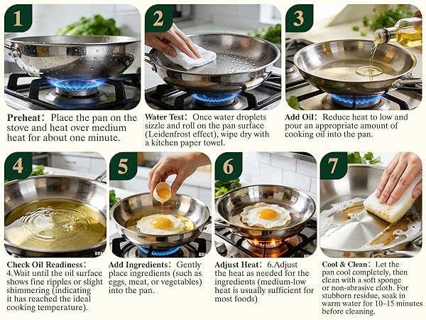 stainless steel cookware set