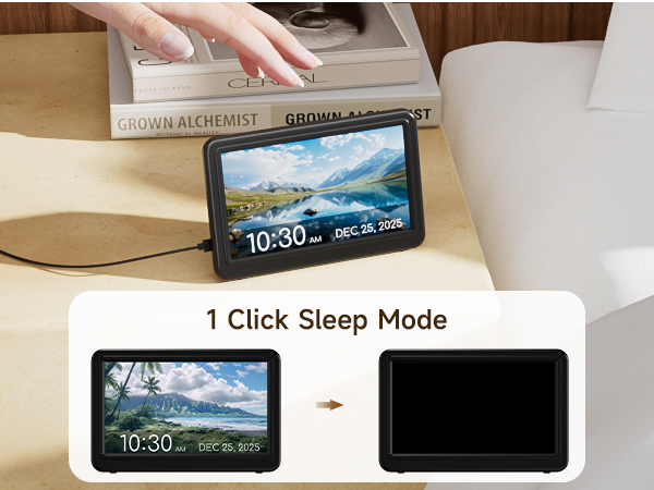 portable digital clock