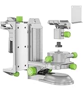 HueparPro Fine-tuning Magnetic Bracket for Laser Level, Multifunctional Magnetic Pivoting Base wi...