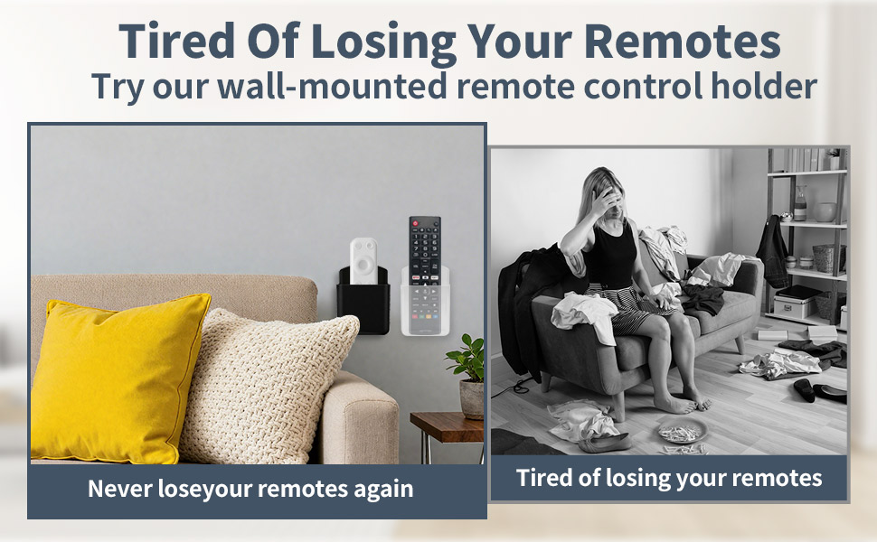 remote holder wall mount