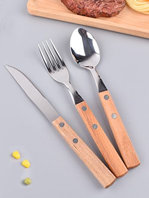 Each piece of cutlery is crafted to provide high quality and enhanced durability