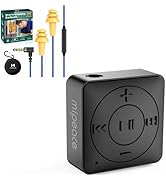 MIPEACE Work Earbuds Headphones with a 3.5mm Bluetooth Audio Adapter Receiver for Wired Headphone...