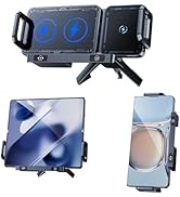 xuenair Z Fold 6 Accessories 5W-15W Fast Charging, Auto Rotatable Sensor Wireless Car Charger Sam...