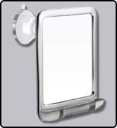 MIRRORVANA Fogless Shower Mirror for Shaving with Razor Holder and Dual Anti Fog Design
