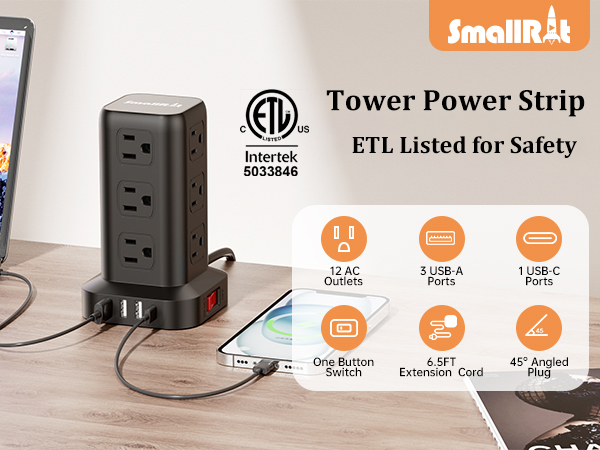 Surge Protector Tower