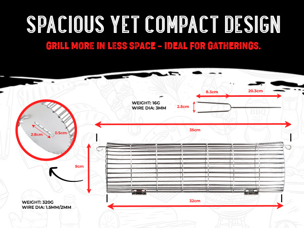 camp tool nonstick quesadilla Fish, Shrimp, Vegetables, Barbeque Griller Cooking Accessories veggie
