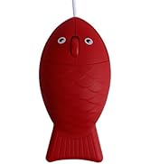 Super Cute Fish Shape Wired Mouse Cartoon Mini Novelty Portable Computer Mice with 3.94FT Cord Un...