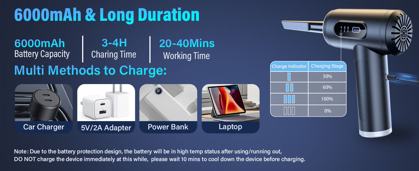 powerful air duster blower for computer electronics keyboard air conditioner spray cleaner