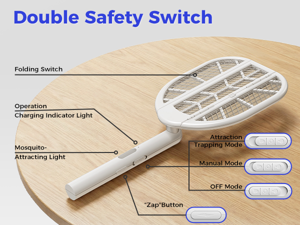 foldable fly swatter