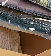 PigPotParty 100PCS 10"x13" Thick Clear Plastic Cellophane T-shirt Packaging Bags with Clothing Si...