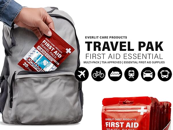 carry on TSA friendly hiking camping backpack car road trip outdoor EDC everyday carry airplane