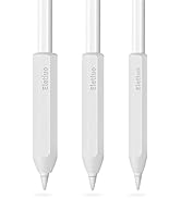 3 Pack Silicone Grip Holder Protective Skin Sleeve Cover Case Accessories, Compatible with Apple ...