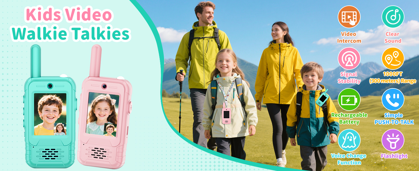 video walkie talkies for kids