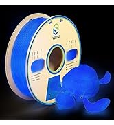 YOUSU 3D Printer Filament 1.75mm PLA Filament Glow in Dark PLA Filament for 3D Printing Filament ...