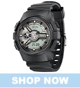 Beeasy Men Digital Sports Watch,Waterproof Watch with Stopwatch Countdown Timer Alarm Function Du...