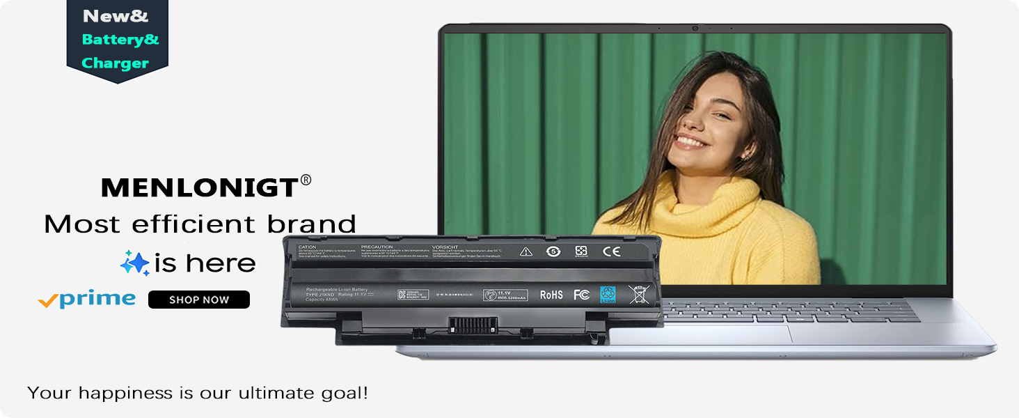 Replacement DELL J1KND 11.1v 48wh Laptop Battery