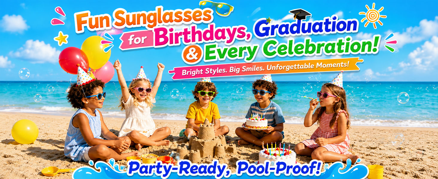 end of year student gifts,sunglasses party favors kids