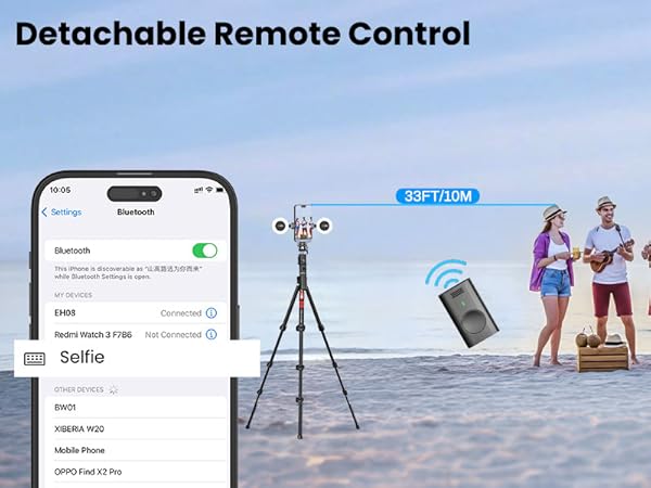Detachable Remote Control