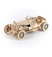 ROKR 3D Wooden Puzzle-Mechanical Car Model-Self Building Vehicle Kits-Brain Teaser Toys-Best Gift...