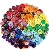 1600 Pcs Round Resin Buttons