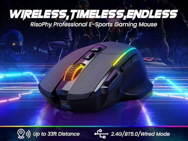 Wireless Gaming Mouse