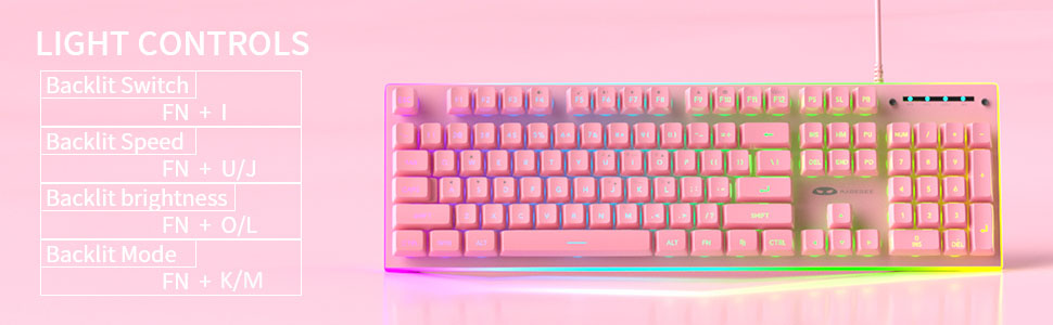 gaming keyboard and mouse