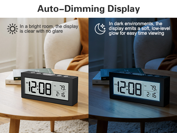 battery clock