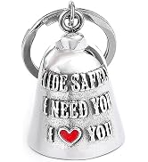 Motorcycle for Bells - Motorcycle Angel Bell for Men Women,Bell Biker Accessory,Guard Riding Safe...