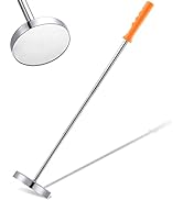 Rechabite Magnetic Sweeper Telescoping Pick-up Tool, Thickened Pole, 35LB Magnet Stick Screws Par...