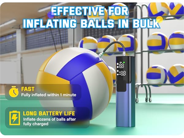 ball pump for sports ball