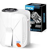 JUANANIUG Portable Waist Fan For Outdoor: Cooling Clip on Belt Fan Under Shirt - Hands-free Desig...