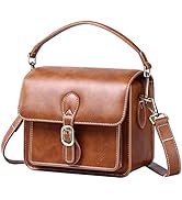 Cwatcun Camera Shoulder Bag Compact Camera Case Waterproof Retro Compatible for Canon Nikon Sony ...